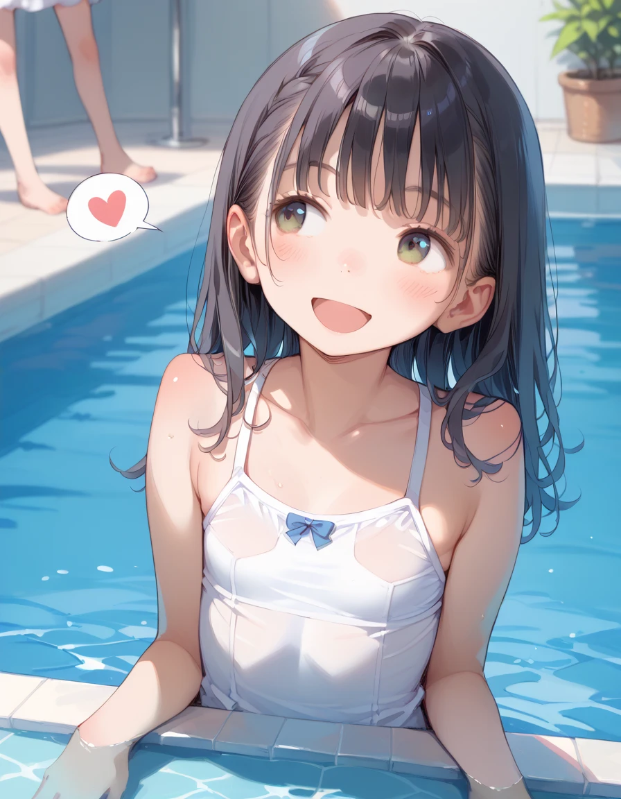 ((top-quality、8K、​masterpiece:1.3))、((Open your legs))、top-quality、masutepiece、超A high resolution、Photorealsitic、Cute little girl s、hi-school girl、Teen、a baby face、A slender、big breasts thin waist、full body Esbian、fullnude、small tits、Small 、Small bust、Vaginal opening、、Female genitals,、japanaese girl、Raw photo、Idol、kawaii、Brown hair、Raw photo、 absurderes、Delicate girl、full body Esbian、Digital SLR、Candid、 Thin arms、Professional Lighting、Film grain、chromatic abberation、 (Eyes and faces with detailed:1.0), (Bokeh:1.1) 、 dishevled hair、tiny chest、 Chest exposed、shaved hair、Vaginal Opening Visible、Shaved、Crotch zoom up、close up of crotch、swimming pools、Crying face、The  is visible、petite female、posterior view、low angles、s ass、all-fours、from the rear、Ass up、
