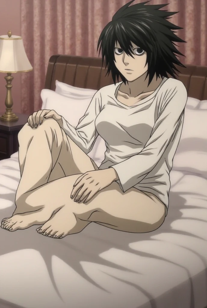 1chica,posando sensualmente,sitting on a sofa,con las piernas abiertas,senos grandes, rostro mirando a un lado,red sofa, pantimedias,Old pubic,(( completamente desnuda)),obra maestra,good anatomy,Rukia ,deseándose,Face of excitement, Ahegao, Masturbating,piernas abiertas,en cuclillas