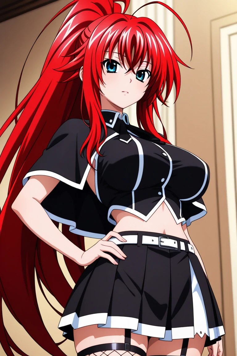 Rias Gremory, masterpiece, smile