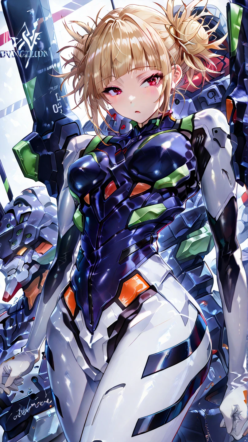 score_9, source_anime, score_8_up, score_7_up, best quality, urushihara satoshi, ayanami rei, 1girl, solo, breasts, looking at viewer, short hair, bangs, red eyes, navel, hair between eyes, medium breasts, sitting, nipples, blue hair, cowboy shot, censored, parted lips, pussy, mosaic censoring, from side, torn clothes, pubic hair, no bra, bodysuit, profile, no panties, turtleneck, headgear, female pubic hair, robot, pale skin, mecha, science fiction, pilot suit, plugsuit, white bodysuit, interface headset, hairpods, torn bodysuit, sparse pubic hair <lora:NEW_ERAv2.1-000025:0.9>