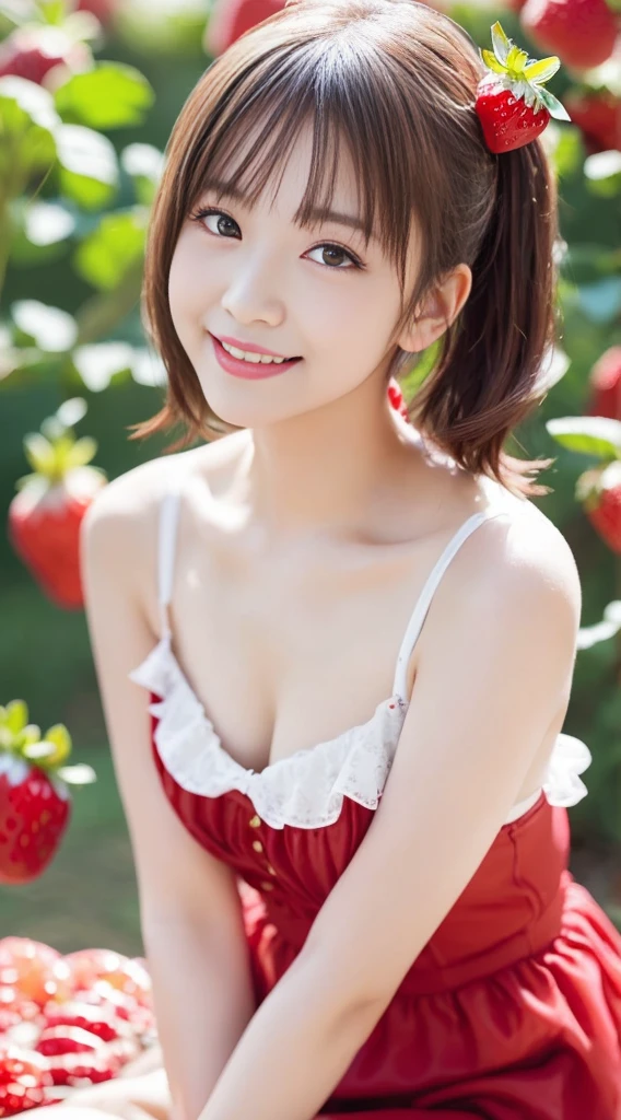 Masterpiece, 16K, bokeh,
(Beautiful girl),
(cat ears:1.3), (Japanese idle:1.6),
(Beautiful woman holding a basket full of cherries with both hands)
cherry patern dress
(many cherry fruits:1.5)