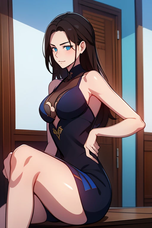 Obra maestra incomparable, CG 8k ultrarrealista, obra de arte perfecta, (1 chica:1.1) , solo, ((figura femenina perfecta)), (NSFW), mirando al espectador, hembra madura, bimbo (androide 18) de pie, (broma), Mejor calidad:1.1 , postura seductora, pose sexy, seductor, (Hermoso), (con curvas), (grueso), pelo rubio, (blue eyes:1.2), cabello corto, pendientes, joyas, denim vest, chaleco abierto, pantimedias negras, la camisa negra, falda de mezclilla, Mangas largas a rayas., falda azul, piernas tonificadas, adaptar, (abdominales:1.1), (grande butt:1.4), culo de durazno, (athletic body:1.2), (large senos:1.3, (grande_senos:1.1), ancho_caderas:1.5, cintura estrecha, small waist:1.5, Cuerpo delgado:1.2, grueso thighs:1.3), (piel brillante:1.2), (HDR), (calle:1.2), Nikon D850 Film Stock Photography Kodak Portra 400 f1 Camera.6 lentes, colores ricos, textura realista, dramatic lighting, Motor irreal, tendencia en artstation, por Gerald Brom, por Frank Frazetta, by Luis Royo, por Julie Bell, by Boris Vallejo