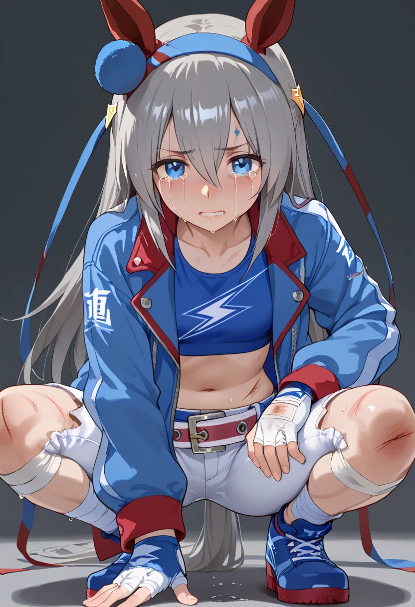 NSFW,tamamo cross \(umamusume\),(Perfect hands),(Perfect Anatomy),(masterpiece),(highest quality),locker room