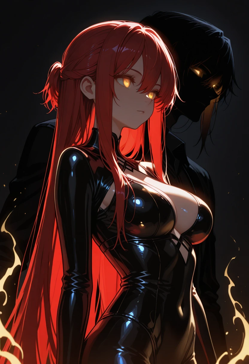 A demon commits adultery with a woman in front of people