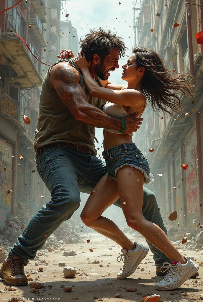 Actor Salman khan beating Katina kaif with stick