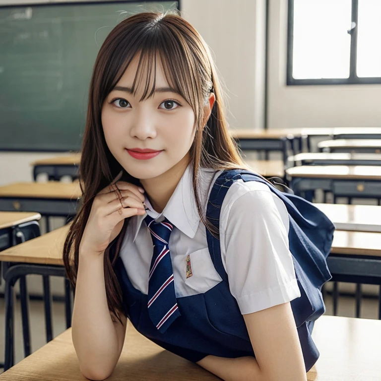 (((32ｋ,high detal,high-detail、​masterpiece,Attention to detail,full body Esbian,独奏))),Raw photo & realistic atmosphere,beautiful dark blue eyes,Detailed mouth,Glossy lips,Detailed eyebrows,Soft white skin that shines with every detail,Eyes drawn in detail、azure eyes,Very beautiful eyes,Detailed lips、Very beautiful face,Very well-formed face、Lifelike face,shiny beautiful lips, Realistic Young Gravure Idol, very beautiful school girl, ,Moderately beautiful, Young Sensual Gravure Idol, Young Gravure Idol, Beautiful, Cute and sexy１6 year old schoolgirl,Wet,with a flushed face,Incredibly beautiful１Girls aged 6,short-cut,Brown shiny hair,Hair is wet,（M-shaped legs spreading in classroom,Lorena beautiful 16 year old schoolgirl,The skirt is flipped up,Lace panties are visible:1.7）,（Beautiful fece,Looking at the camera：1.6）,（The front of the black schoolgirl uniform is languidly open,darkness,Very dark,A pitch-black classroom with no lights on,Illuminate the subject with a flashlight,spot light：1.6）,（Sexy body,well-shaped breasts,,Immature body, I'm anxious and about to cry,Moist eyes,cold smile,The glaring face is also beautiful：1.5）,（Uniforms are torn to tatters,Sexy exposure,Detailed clean fingers,Correct hand,The front is exposed,squatting and leaning forward：1.8）