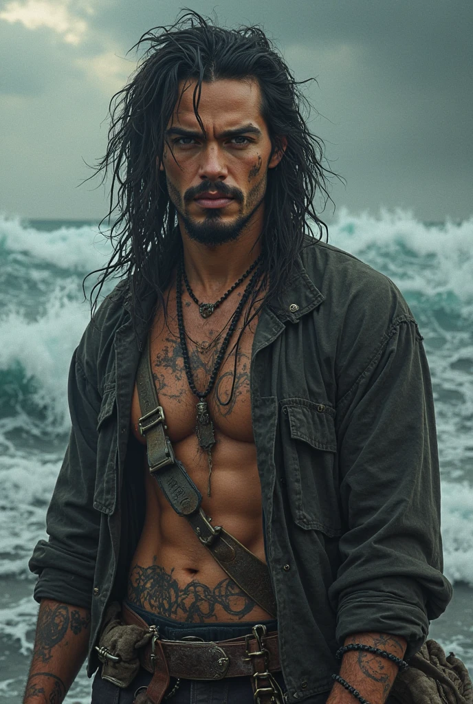masterpiece, {{{25 years old}}} johnny depp walking through the jungle (night among fireflies), (high detail:1 1), cute young man, wearing a tank top, rough face, natural skin, high quality, nsfw, beautiful eyes, (detailed face and eyes), (face: 1 2), noise, extra, real photo, PSD, lamp film photography, sharp focus, contrast lighting, detailed skin, high resolution 8k, crazy detail, realistic, professional photography, 8k UHD, SLR camera, soft lighting, high quality, film grain, Fujifilm XT3