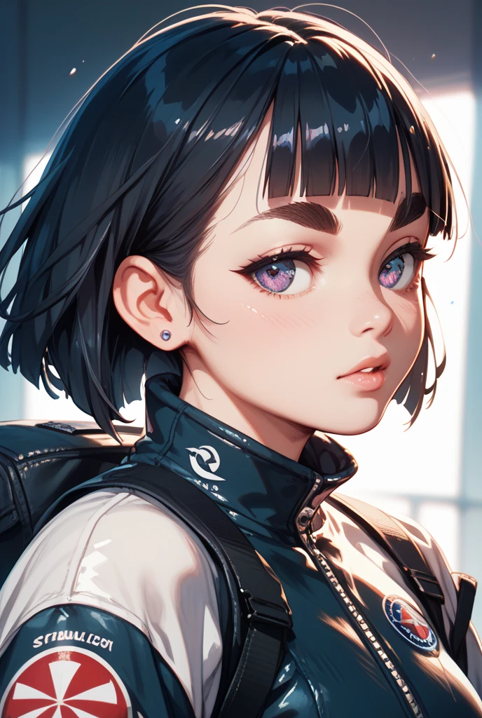 (Melhor qualidade:1.5, high resolution, Ultra HD, 4K, detailed lighting, Sombreadores), Hinata Hyuuga, Futanari, dick girl, Futanari x Female, Sarada uchiha
