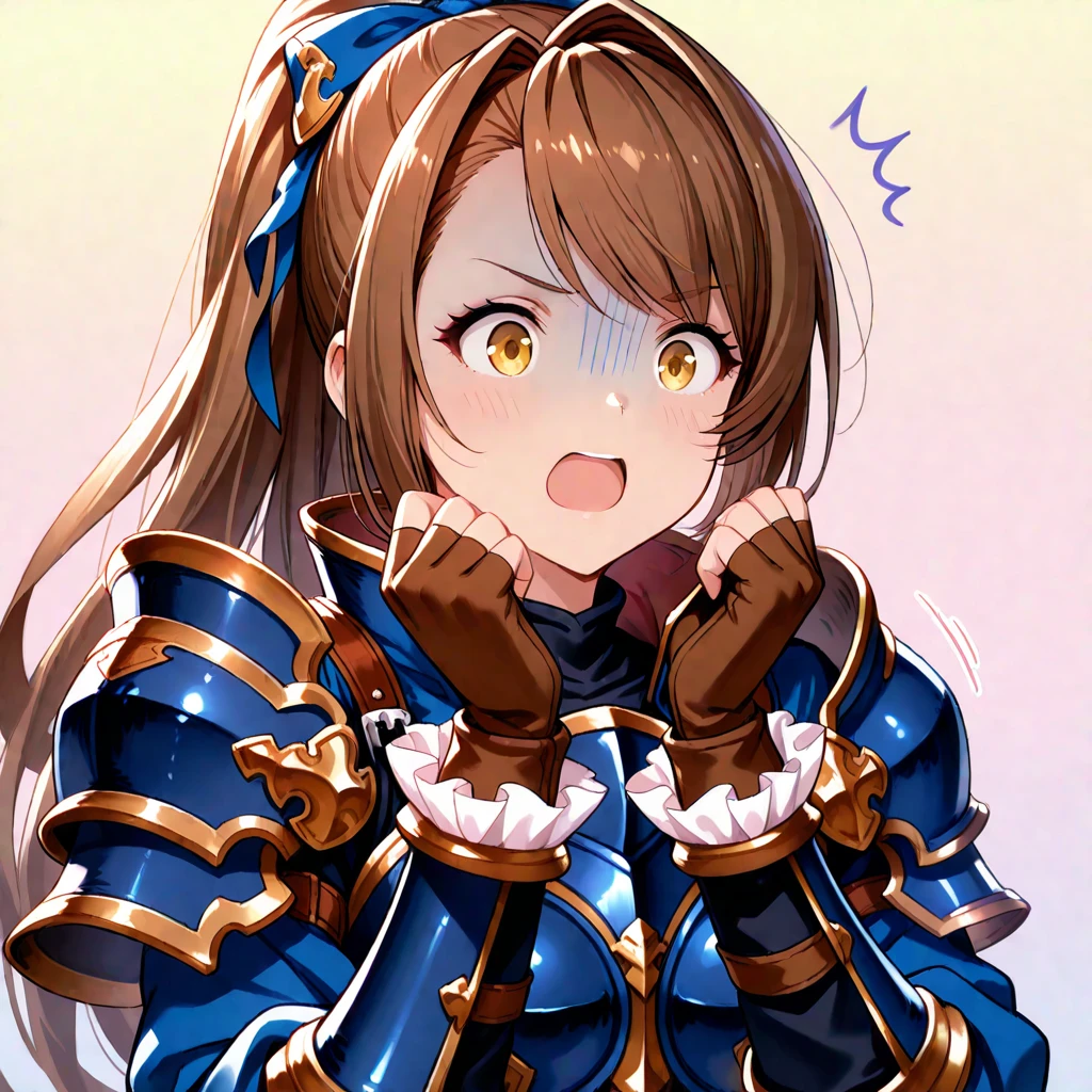 Brat, ((masterpiece)), High resolution, 10 years old、girl、 Brown Hair、Short Bob、((smile、Grin))、Embarrassed face、Sweating all over the body、Bright Blue Eyes、smile、((Grin))、Earrings、Disturbed、Light、Motion Blur、Simple armor、Handjob a man's penis、semen dripping from penis、 from penis、Ejaculating on a woman's body、lump of semen