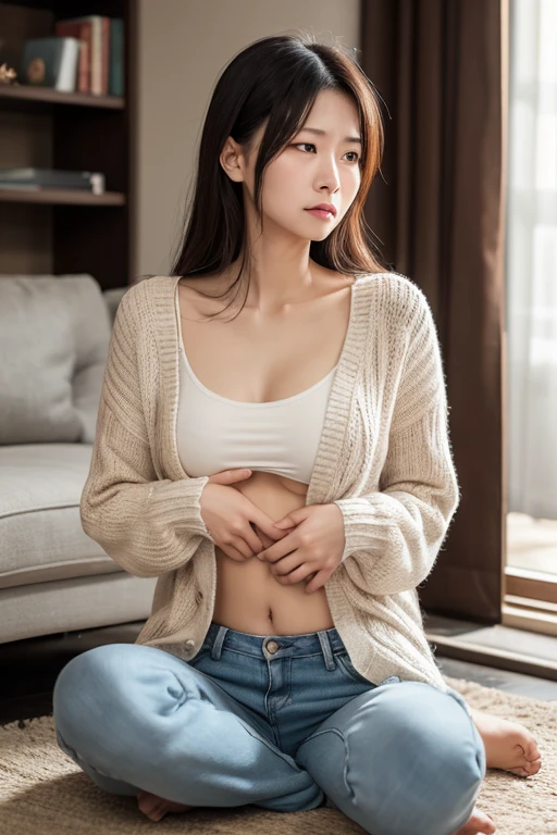 Woman at home