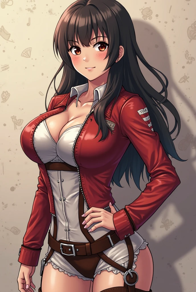 red hair, blue eyes,long hair,
, blush, lipstick, gloves , mouth open and tongue out, long hair, choker, blush, lipstick,,jewelry, earrings, Hot girl, baddie, bad attitude, mean girl, crazy, smoking, sensual, attractive, masterpiece, best quality, ((unbuttoned school uniform, cleavage, necklace, earrings, sexy body,
breasts)) , micro skirt, smiling, navel , exposed belly, exposed navel,(nsfw) not safe for work,school,
classroom , hold a gun,knot, holding pistol