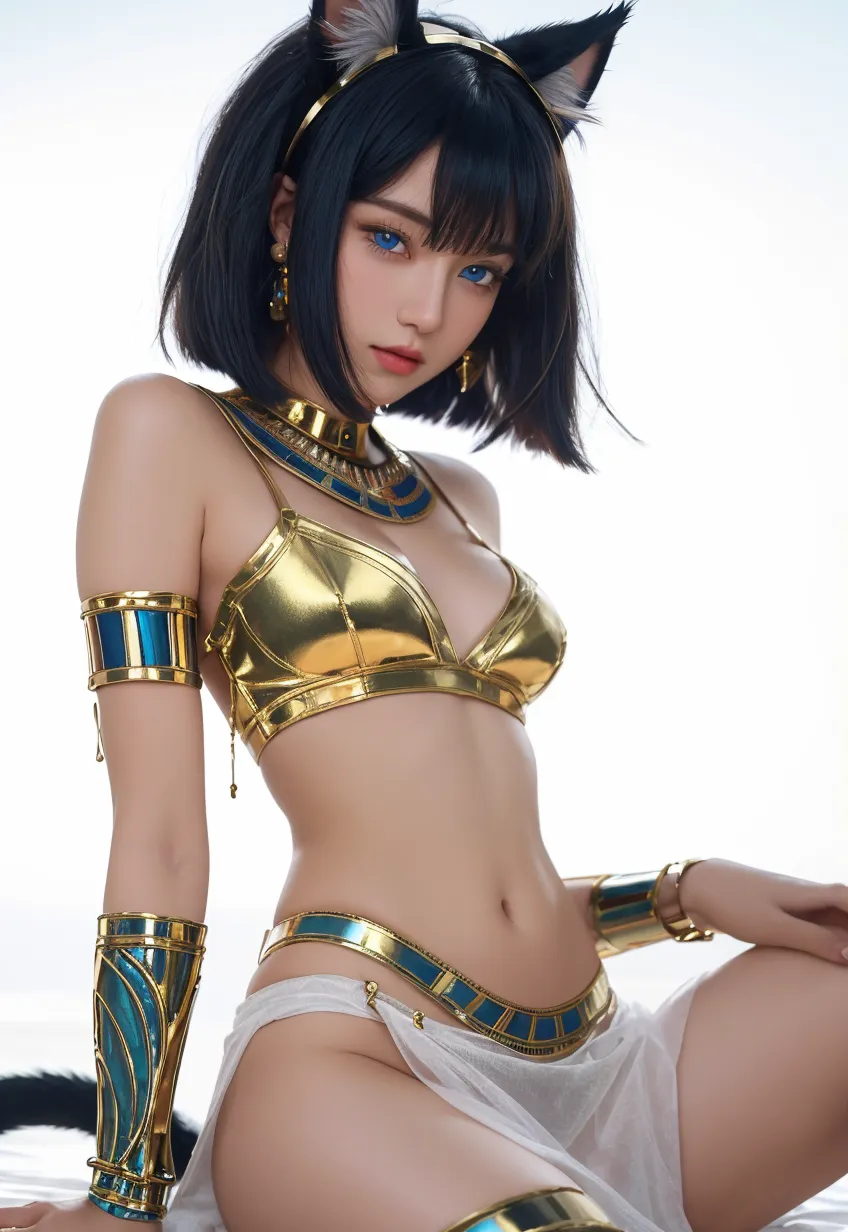 {((body painting with cleopatra style theme, Use bright colors))}, masterpiece, (best quality, ultra-detailed:1.4), (ultra high res:1.4), (sharp focus:1.3), (insanely detailed:1.3), masterpiece, best quality, 1girl, solo, (body painting:1.4), street wall background, looking at viewer, (F-cup sagging breasts), photography lighting, Model, fair skin, painting on fair skin, Large area body painting, ((Areolas painted:1.4)), fair skin, small areolas,