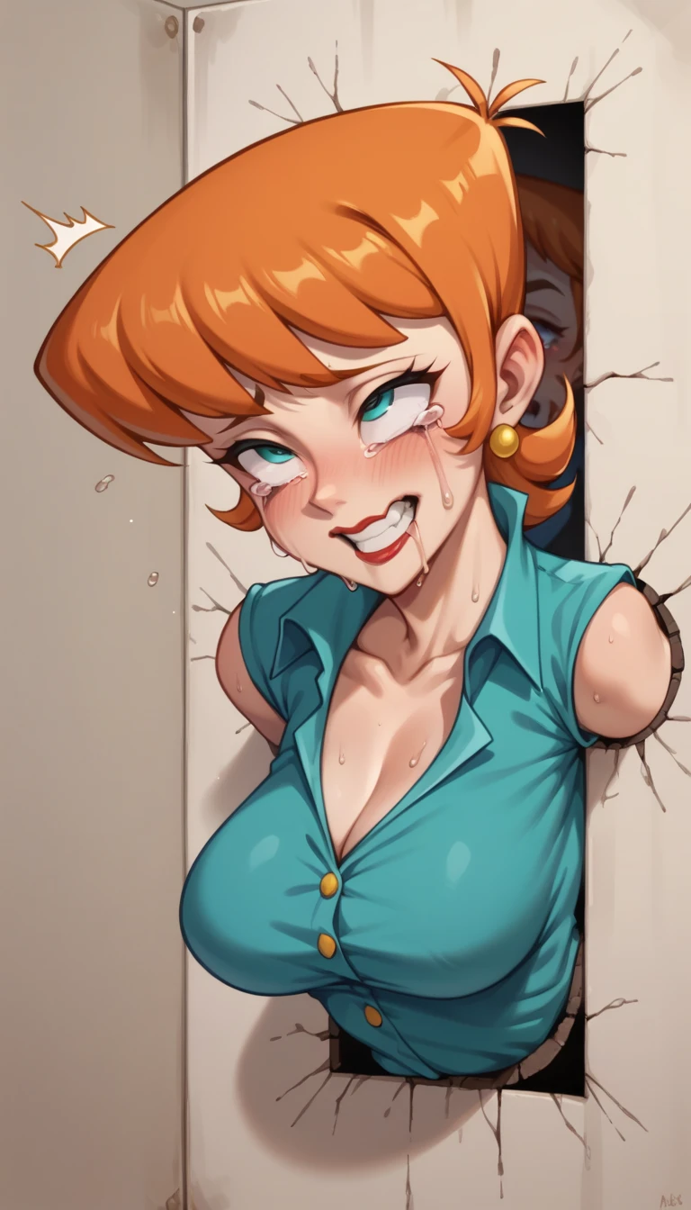 score_9, score_8_up, score_7_up, source_anime, 1 woman, sitting at a table, breasts reating on table, pointing at her eyes, angry emotions, low cut haltertop , cleavage, skindentation , lize1st, hair ornament, pretty clown girl, (tense emotions:1.1), tavern, sunset, light shaft, ((large sagging chest)) ((art by norman rockwell))
((Safe for work)) ((from the side side))