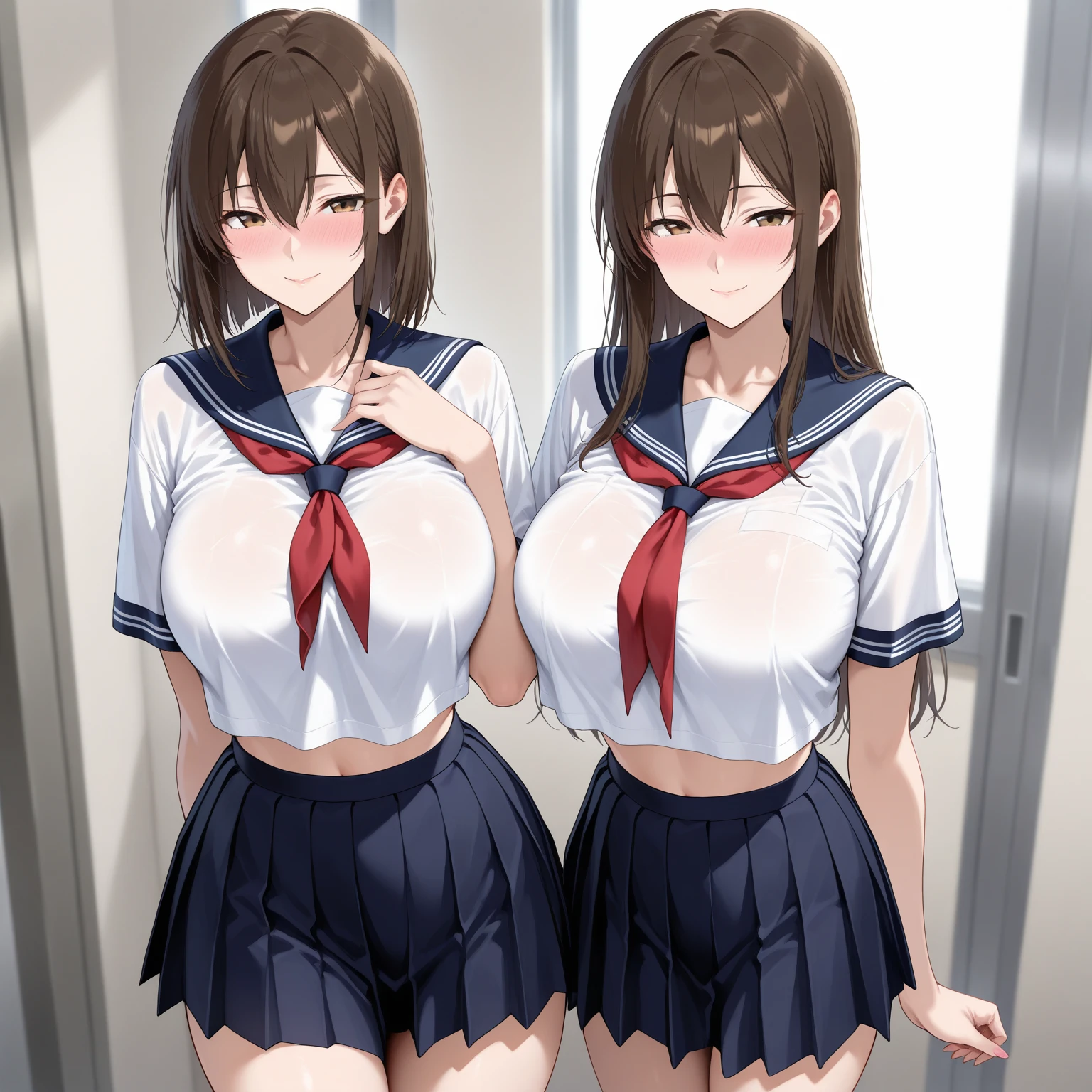 paizuri, 3girls, , pov, twintails, wavy hair, ponytail, , paizuri, penis between the breast, , paizuri, bunny outfit, bunny girl club, watching, cleavage, beautiful breasts, wet penis, room, bunny costume, closed angle, side boob, pubic hair, different facial expressions, fishnet, bunny suit