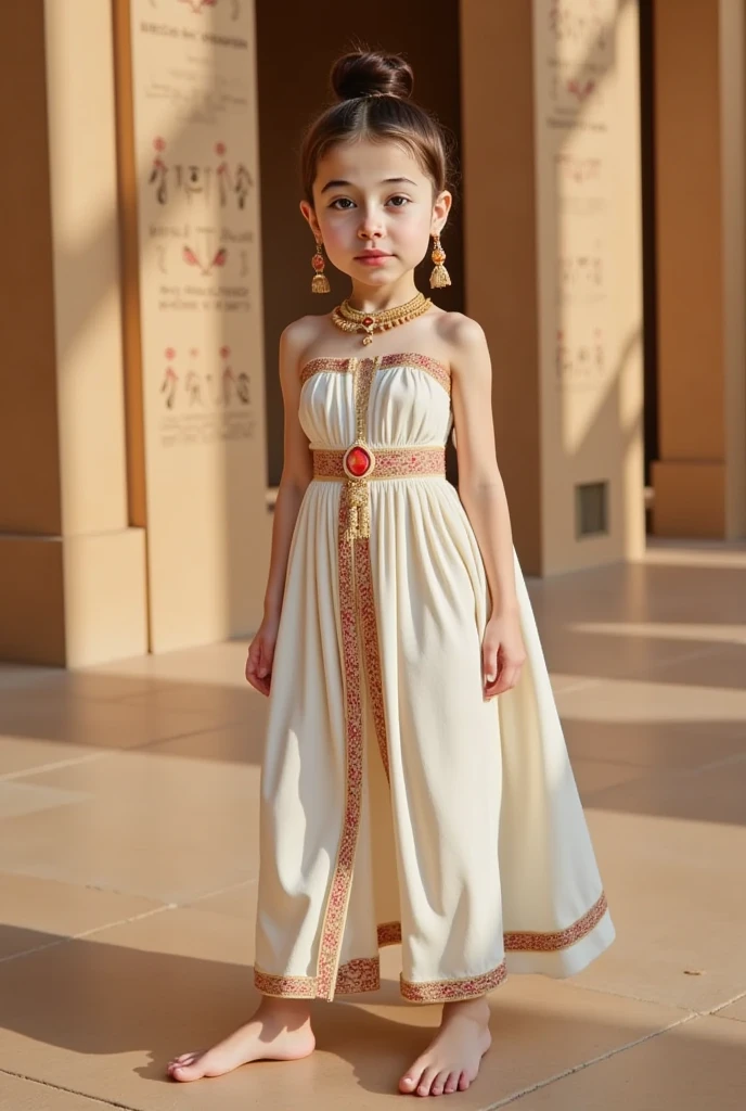 In the garden of the void, A beautiful little girl，Six years old，green colored skin，Four arms，trident，Peacock Ling，Black snake in hand，There are six snakes on the head，The body is decorated with many black snakes，Leopard skin apron，Yellow skirt，white streamer，Delicate and radiant skin，Barefoot，（Long curved eyebrows），Beautiful eyes sparkle，The large, Jewel-like eyes sparkle，Clear pupils have reflected light，二重まぶた，Lying silkworm，looks into camera，（（Plump and rosy lips）） Clearly visible，（（Flushed cheeks）），The mandible is plump，Green skin is delicate and smooth，Delicate skin translucent，A delicate and dexterous crown，inlaid gemstones，Delicate and skillfully set gemstones，（Yellow dress），Perfectly designed jewelry is exquisite，Beautiful eyes looking directly at the camera，(((nice hand)))，（（（（Good feet））），（（（good legs））），Realistic skin，（（Correct body structure）），Yellow costume，Blue sky，Head background with round light，Behind him is a colorful rainbow circle，Color glow is turned on，Front lighting，Positive light，No shadows on the face，There are no shadows on the body，Blue sky，Unreal space，ethereal world，dreamworld，with blue sky and white clouds，tmasterpiece，4K，ultra-definition，professional photoshooting，Perspective looks up，Standard lens shooting，