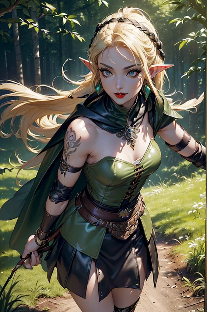 A close-up of a woman in green armor holding a sword,Heroes of the Three Kingdoms,Turn off the silver screen,GameCG,Inspired by the silver screen --auto