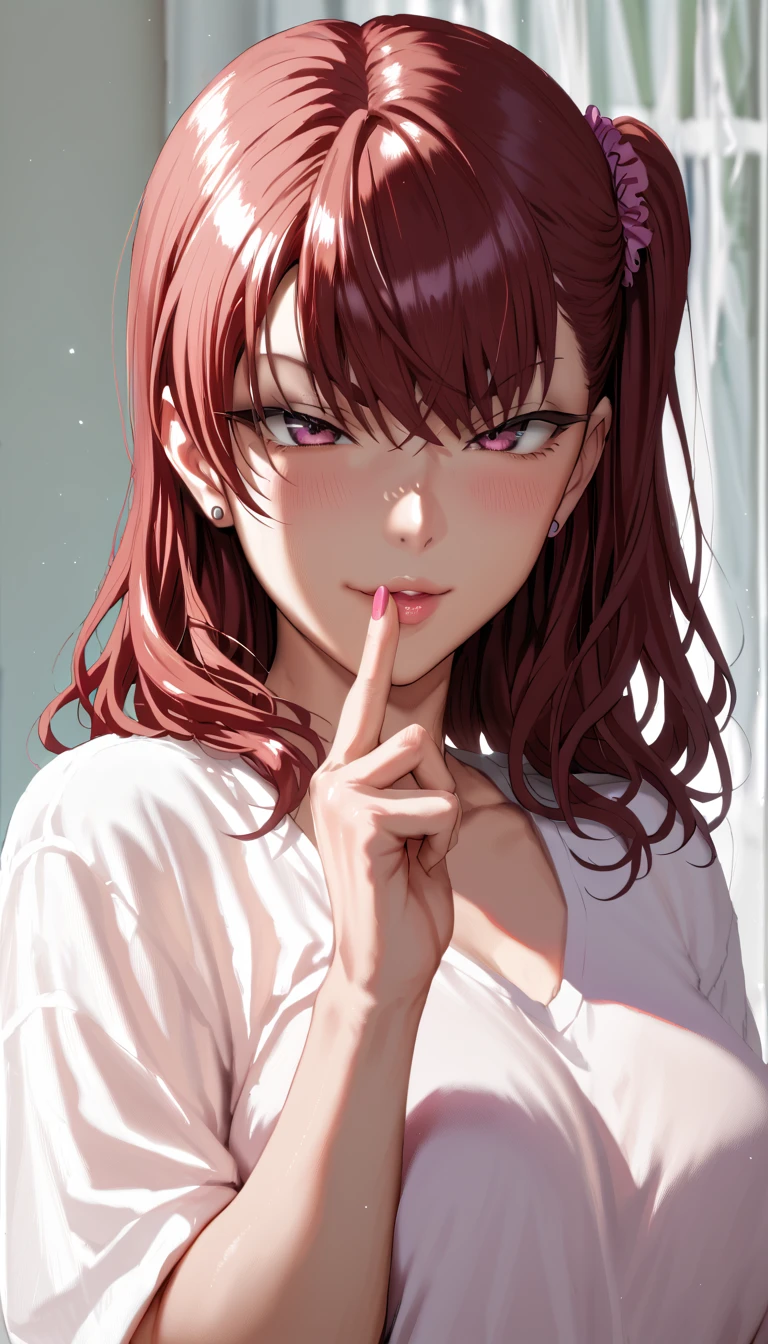 Nogami Izumi, Kninglings gesture, Another girl leaving in the background