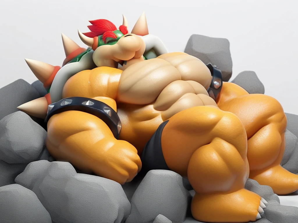 (masterpiece, Best Quality, realist, detailed, detailed scales, anything, Photography:1.2), (8k, HD, ultra-detailed, depth of field,:1.1),
BREAK MALE, Bowser, yellow scales, cream belly, chubby, Red hair, shell, horns, Peaks, (thick tail, :1.4), (sweat), (big :1.1), (White Lace Pantid outfit, big lump, :1.3),(woken up:1.6)showing aant naked ass, big hole,covered a fluids, testicles annis in view, Fbodybuilder poosing rear focus,
kitchen,