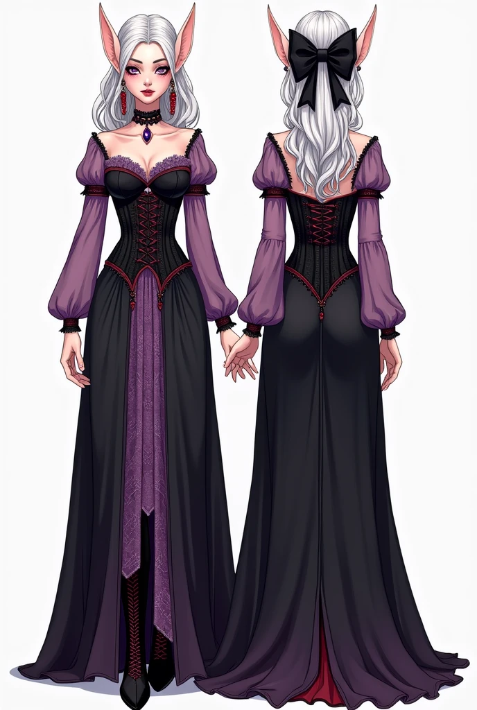 1 woman, age:45, wearing a skin tight long dress without any sleeves. The dress has a pretty deep neck cut. The dress has 1 slit on both side till her armpit, breast size is unrealistically enormous, butt size is unrealistically enormous, waist is unrealistically wide
