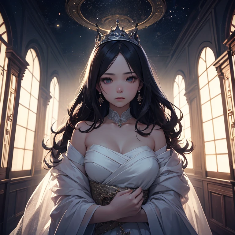 angels and demons, She is good-looking and charming and pretty. She is very lovely young princess. --auto --s2