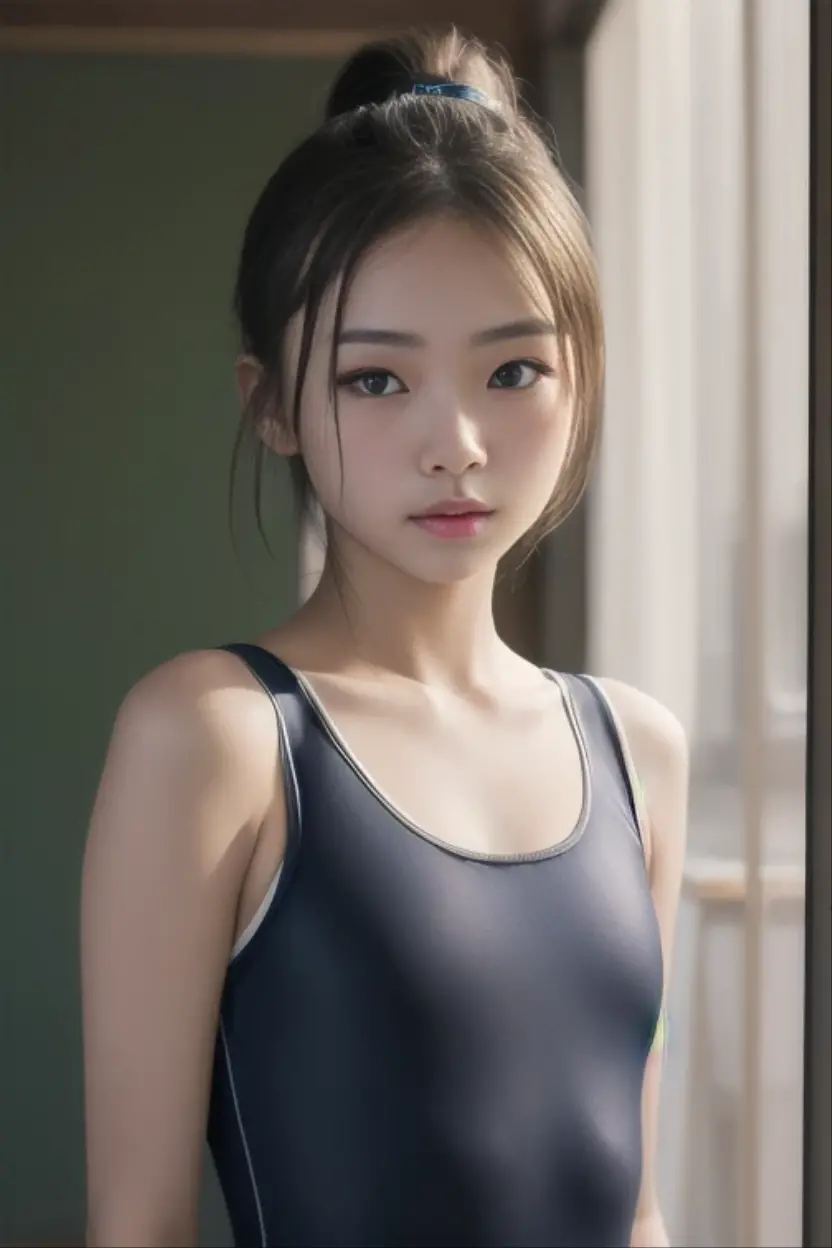 (best quality:1.2), masterpiece, Realistic, (Photo of a beautiful Japanese idol 12 years old woman:1.2), (Gaunt:1.3), (((Very flat chest:1.4))), ((Baby Face)), (Wearing Mini dress), (((Show me your sweaty armpits:1.2))), ((Upper Body:1.4)), (arms up), (focus on her armpit:1.3), ((Armpits are wet and shiny with sweat)), She has skin that sweats easily Soaking wet, (???????:1.2), ((I can see my pores:1.2)), Hold on to the railing of a train, (Inside the train:1.3), (Crowded train:1.3)