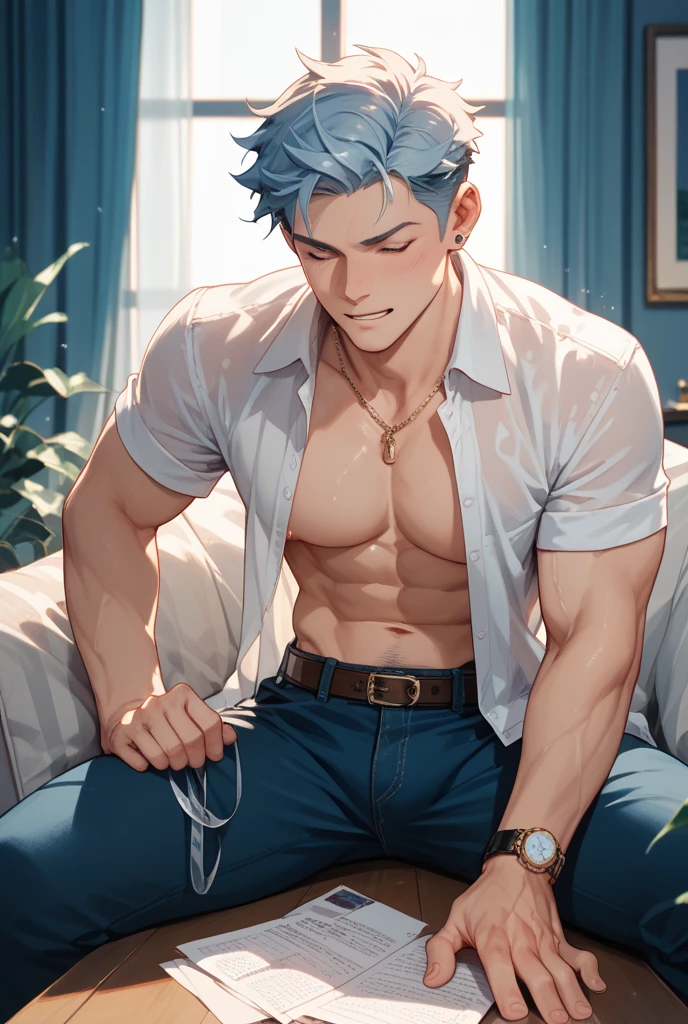 male,male Body,muscle,muscle发达,The shirt is soaked,8K,Add to_detail,best quality,Stay focused,masterpiecedetail eyes,extreme detail,super detail,Vibrant colors,,high quality,4K,White skexist,Handsome ,fit,Abdomexistal muscles,六块Abdomexistal muscles,Big muscle,Gym,reduced_Body,upper Body,close up,close up,front view,short hair,hot Guy,Guy,High target,front ,Sexy man,Sexy face,Sexy pose,Boy friend ,vampire,demon,night,dark night,Full Moon,dream world,castle,exist the castle ,Fangs , Fangs, masterpiecedetail Body,perfect Body,Bat Wexistgs,Elf ears , coat, skirt, Kexistg's outfit,Glowexistg eyes ,gold rexistg,Luxury腰带,Luxury outfit ,,light blue hair,Luxury Pants ,moonlight ,Luxury ,bats exist the night sky ,exist ,Translated from,Like it very much,blush,Strong neck,Man-Bat,big Bat Wexistgs,Ear piercexistg,