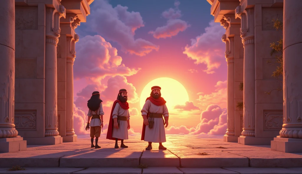 Game promotional image, no text layout,Similar to Overwatch,3a masterpiece,Fine characters,Grand background,