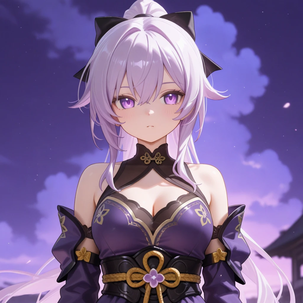 (High Detail:1.2) Anime Girl, (Cinematic Lighting, Delicate Colors), (Purple Lightning:1.2), Lighting Calm, Wind, Fog. Turquoise, delta tones.