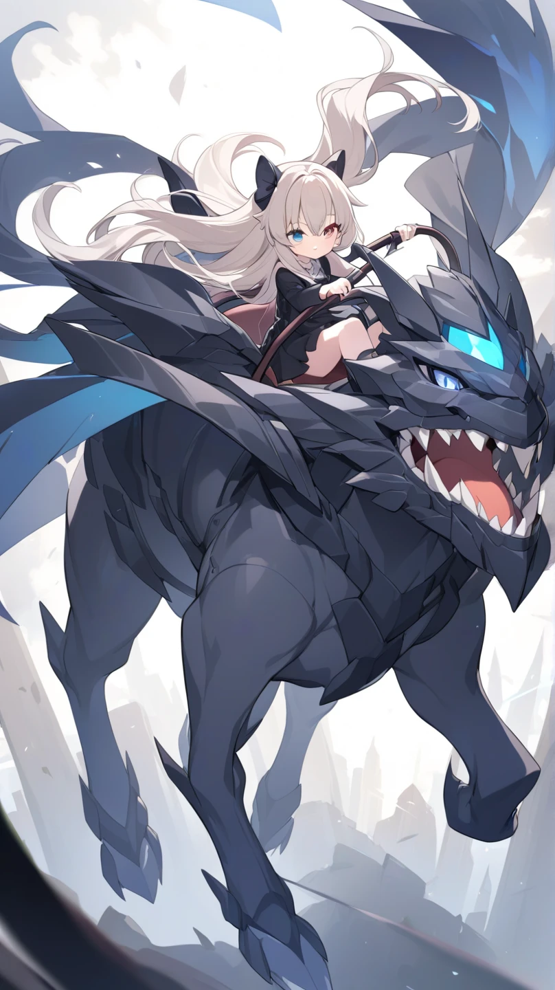 illustration, 1girl, solo, half body, (dynamic pose:1.4), Mecha, machine, single tail, Mechanical body, detailed background, dynamic lighting <lora:dragon ear_20230623155318:0.6> Dragon wings, dragon tail, dragon horns, (pink:1.4), (brown:1.5), (face focus, close-up:1.5)