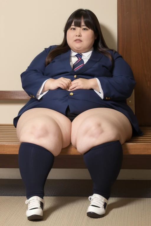 a 10 year old obese girl, chubby cheeks, round face, double chin, thick arms and legs, wearing a , standing in a school setting, realistic, detailed, highly detailed, intricate details, photorealistic, 8k, masterpiece, cinematic lighting, dramatic shadows, vibrant colors