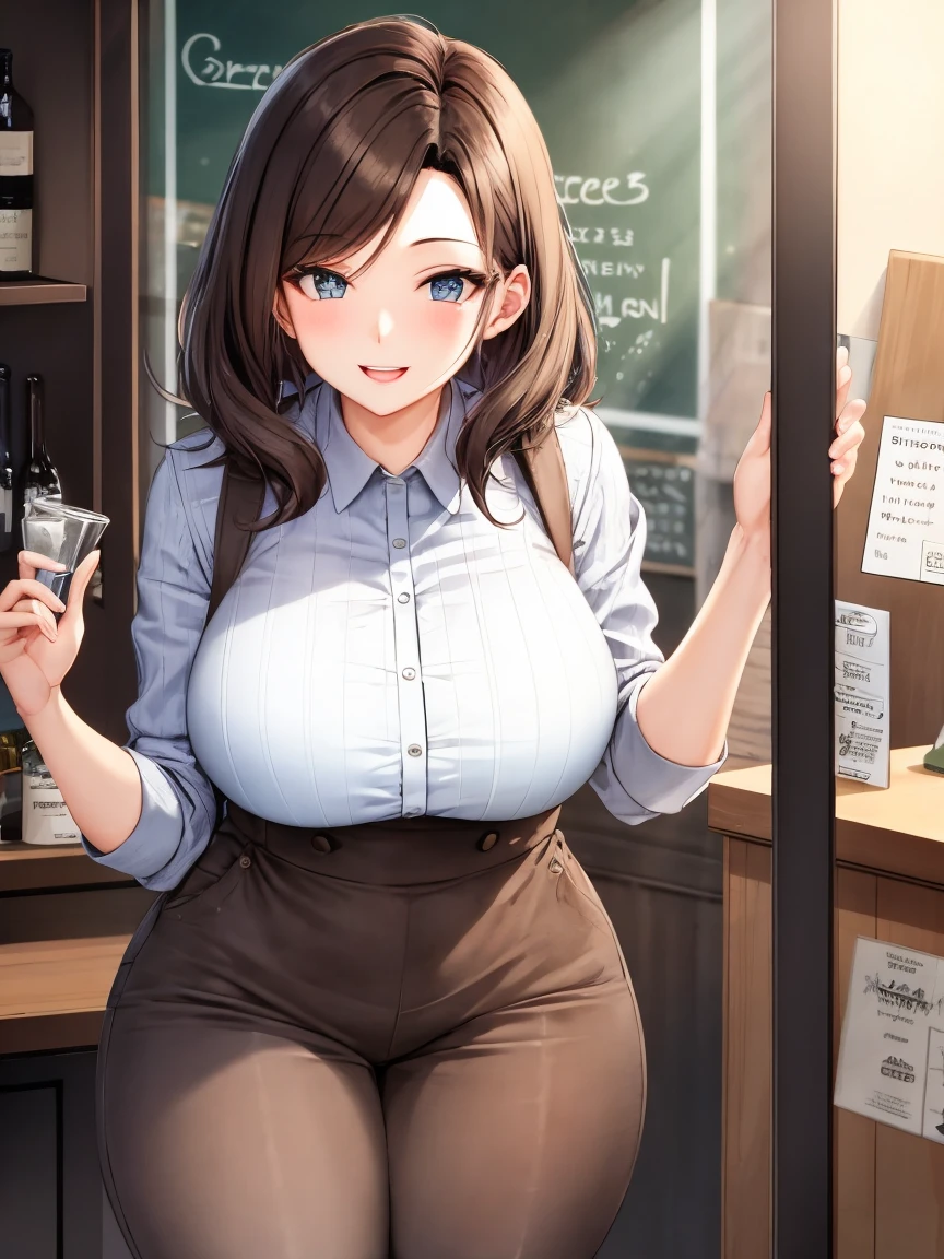 ((highres)), Masterpiece, high quality, best quality, beautiful, perfect lighting, detailed face, ultra cute face, ((blush)), embarrassed, (((2girls))), one girl has blonde hair, blue eyes, crop top and shorts, skindentation, one girl has brown hair, green eyes, jeans, white shirt, tight clothes, full body, fast food restaurant, medium breasts, ((wide hips)), (((thick thighs))), ((plump belly)), cleavage, chubby belly, fat folds, belly hang, standing, touching each other, breast bump,