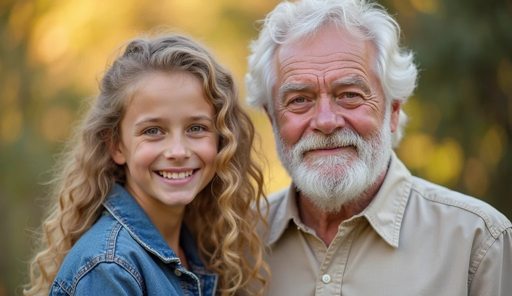 Image Description:
fund: Um outdoor com a frase "CIOPCLIN INTEGRATED DENTISTRY" in the spotlight.
foreground: A child and an elderly man smiling, both using orthodontic braces. The child should look cheerful and the elderly person, satisfied, both showing confidence in their smile.
Additional Detail: Make sure both characters' braces are visible and that their facial expressions convey happiness and pride.. The image must be clear and well lit, with a background that highlights the brand "CIOPCLIN INTEGRATED DENTISTRY."
