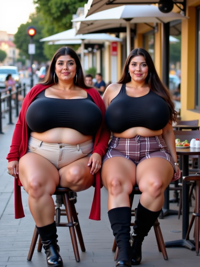 several people sitting on a bench in a park, profile pic, taken in 2 0 2 0, beautiful girls, taken in the early 2020s, 😭 🤮 💕 🎀, sitting on a park bench, at a park, profile picture, profile photo, group photo, photo taken in 2 0 2 0, at the park, not cropped, threesome, Big tits, huge tits, no clothes, sexy, cute, wide hips, thick thighs, pear-shaped body, minimal clothes, thick, bbw, chubby stomach, thick nipples, nipple piercings, large areola, hard nipples, piercing through shirt, nipples hard through shirt, chubby stomach showing, tummy spilling over the side, muffin top, panties only, no pants, pants off, stomach too big for panties, small crop top shirt, major cleavage, nipples showing through shirt, sitting on bench, down to calves, 3 thicc naked girls touching each other, 3 fat girls with big tits