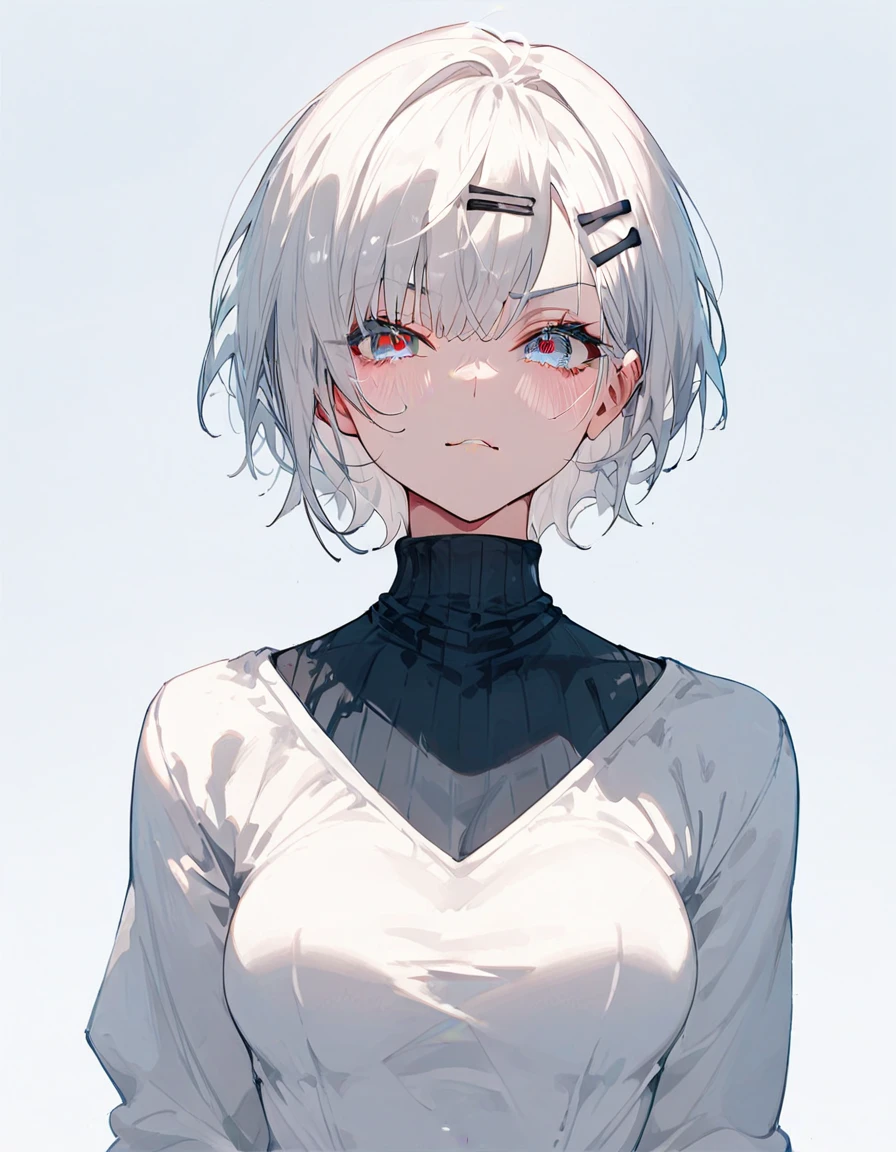 (extremely detailed CG unity 8k wallpaper), (masterpiece), (best quality), (ultra-detailed), (best illustration), (best shadow), (absurdres) ,(detailed eyes), 2b, 1girl, shor hair, white hair, solo, Intimidating women, admiral uniform, night, hero pose, white clothes, General Uniform, Military Uniform, Sunlight, exposed to sunlight,commander, fighting pose, wearing cape