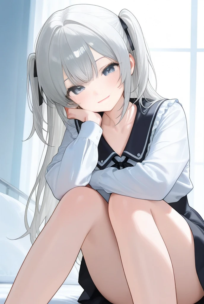 1 girl, making a confession, (holding a white stationary), ashamed, looking at viewer, from above