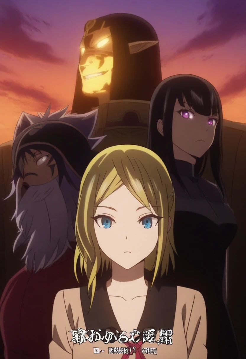 personagens de anime fantasiados em frente a uma mesa, anime isekai popular, today's featured anime ainda, isekai, ainda do anime de TV, no filme de anime, anime ainda image, anime cel shaded, captura de tela do trevo negro, ainda do anime, anime ainda, official anime ainda, captura de tela do anime guro, captura de tela do filme de anime