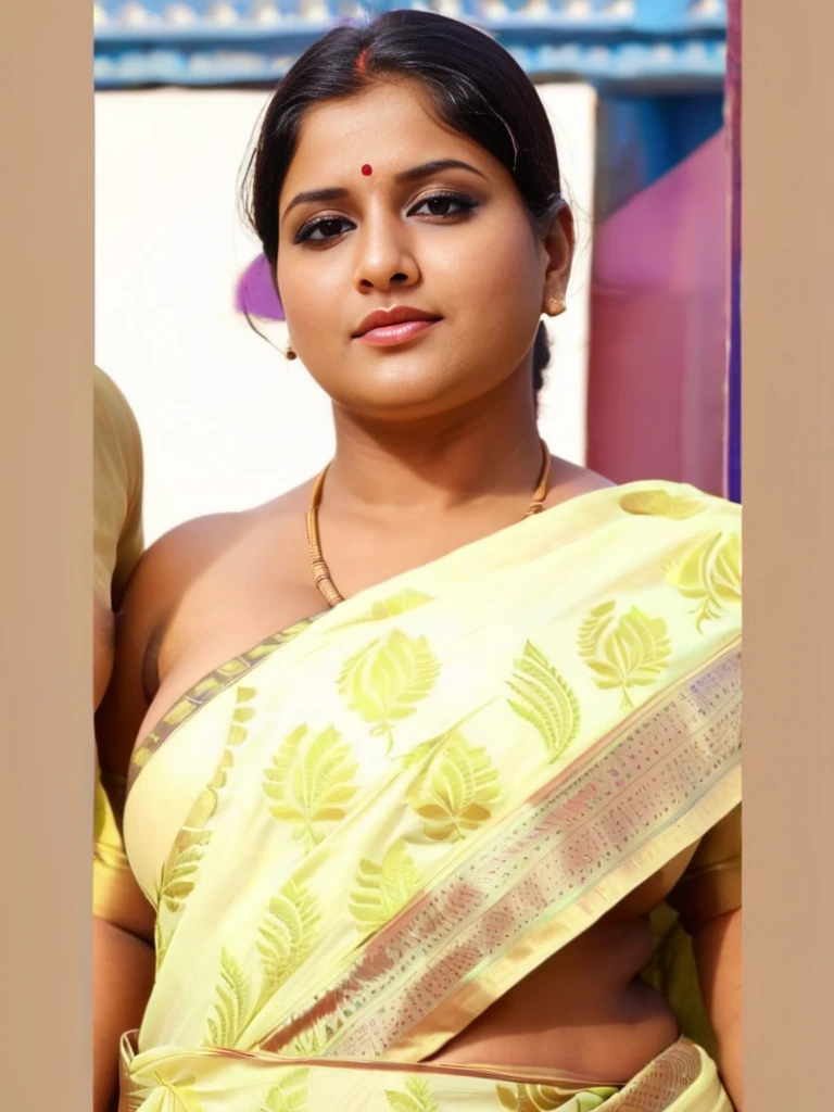 Foto RAW, photorealistic, photography, full body shot, 50 years old Woman, master shot, perfect eyes, goddess like beauty, pierced eyes, perfect thick chubby mallu Desi aunty bhabhi, Wearing a Stanapatta, a chest-band.Saree model, model Photography, Indian saree shoot, Indian traditional wear advertising photography, traditional wear brand shoot, face of Indian actress Sonakshi Sinha, masterpiece, realistic, realism, incredible details, pleasure, photorealism, detailed skin, skin pores, high contrast, photorealistic Artstation 8k HD digital art trend of high definition and detailed realistic skin texture, ultra detail, realistic skin texture, armature, best quality, ultra high definition, (photorealistic:1.4),, high resolution, detail, raw photo, sweat, Re sharp, by Lee Jefferies Nikon D850 Film Stock Photo 4 Kodak Portra 400 Camera F1.6 Lens Rich Color Ultra Real Realistic Realistic Textures Dramatic Lighting Unreal Engine Trending at Art Station Cinestill 800,(pele altamente detalhada: 1.2), 8k UHD, DSLR, soft-lighting, alta qualidade, grain of film, Fujifilm XT3,she didn't like to wear blouse or bra, she is happy to wear only saree, she hates blouse or bra, detailed hairy armpits, hyper realistic skin, skin pores, sweat, veins, short hairs on armpit, stubble armpits, hyper realistic hairy armpits, low waist saree,
