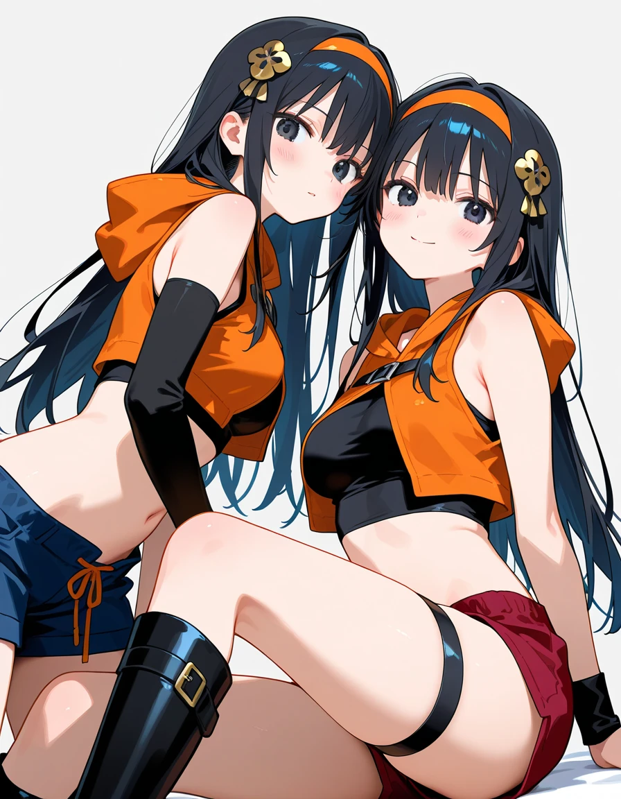 (( Fleet Collection、Kantai Collection、Yao、standing,multiple views、)),((Sailor suit、topless、 out,belly button、omless))、woman,Full body photo, ((white background. White bed in a love hotel))) Best image quality, high quality, The background is clear,きれいなwoman, Japanese, detailed, detailed eyes, detailed skin, Beautiful Skin, 超High resolution, (reality: 1.4),とても美しいwoman, A little younger face, Beautiful Skin, thin, (Ultra-photorealism), (High resolution), (8k), (非常にdetailed) (Beautiful and detailed eyes), (非常にdetailed), (detailed face), Displaying the viewer, Fine details, detailed face, smile,Straight,Looking Ahead, StraightLooking Ahead, Photo Real, Baby Face,Hairstyle: ponytail、short hair,Brown Hair、smile,(((Sailor suit、topless、breasts outbutton、No underweattomless)))(Gaunt, Skinny,)(((Gaunt, flat chest, ,)))(,))hair over one eye, from below, (((Fleet Collection、Kantai Collection、Yao、standing,multiple views,))),drunk, laughing,