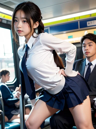woman high school girl shirt Molester NSFW vaginale,sex back gangbang,1boy frustrated face tie standing,from side crotch grab in the train Cheeky woman Ecchi image Large Breasts Push your panties aside A man touches my ass 15 years old Check skirt Crowded train, up her skirt Molester bare breasts panty shot