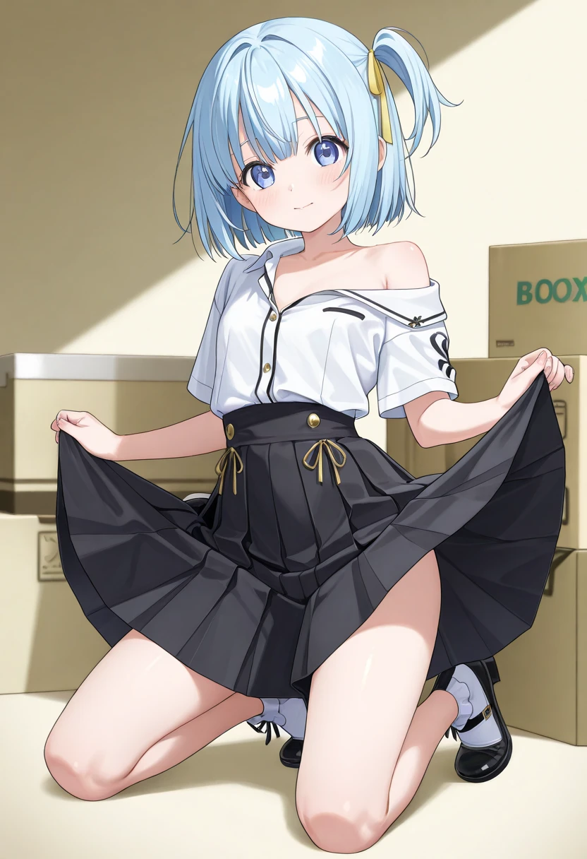 One Girl, Shiny skin, 最high quality, (Game CG:1.4), Browsing Caution, Beautiful face and eyes in every detail,Big Tits、Small lingerie, Severe, Big ample breasts、((最high quality)), (Very detailed), (Very detailed CG 統合 8k 壁紙), Very detailed, High resolutionのRAWカラー写真, Professional photography,from the front, (((White lace sheer panties)))、I can see your face、(((A regretful look))),(((Embarrassed face)))、(((Are crying)))、(((Anguished expression)))、Glaring, Angry、(((Her white panties are visible through the)))、((White underwear pattern))、Dancing、((((She is embarrassed that the audience has seen her panties))))、 (((She forgot to put on her underwear so her underwear was completely visible))), (((The audience is happy to see her panties))), (((A crowd of spectators point their cameras at her panties))), ((Nipples are visible))、Full Shot、(((Her skirt is flipped up))),(born, 最high quality, masterpiece:1.5), (Realistic, Intricate details:1.2), 超High resolution, (high quality, High resolution, The finer details), alone, Curvy Women, blush, Sweat, Oily skin, Shallow depth of field,(masterpiece、最high quality、High resolution、Unity 8k wallpaper、Very detailedCG:1)、(Awareness-raising:1.0)、One Girl、最high quality、8Kmasterpiece、((software)), ((multiple girls)), (18-year-old female, Beautiful detailed woman, policewoman),( Blue Hair),(short hair),White and thin uniform,Blue micro mini skirt), ((With a shy look:1.5)), Huge breasts, Hard nipples, Slim Waist, Thick thighs, Ultra mini skirt, ((Black Pantyhose)), (((I&#39;ll lift my skirt to show you my pantyhose))), ((Leg spread)), (Please open your legs),, look down,((Skirt Lift)),(((Boldly flip up the skirt)))