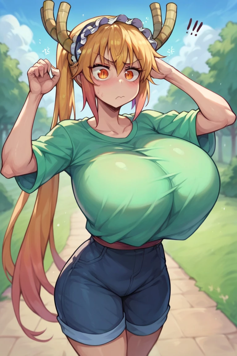 、Engineer boot(((Highest quality、8k、masterpiece:1.5)))、((Blonde、Long Bangs、Outside splash、black eye、Three white eyes、16 years old))、((Tank top、Cleavage、Underboob、cargo pants、Engineer boot))、((Perfect Anatomy))、))、White background、whole body