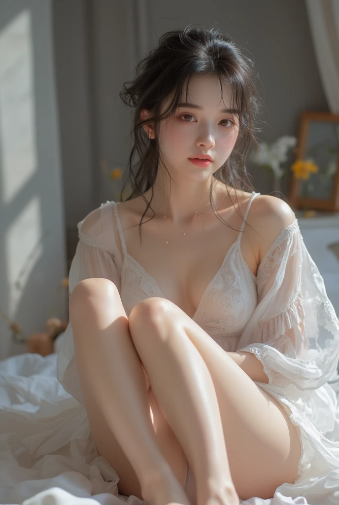 Japanese、Young woman's legs