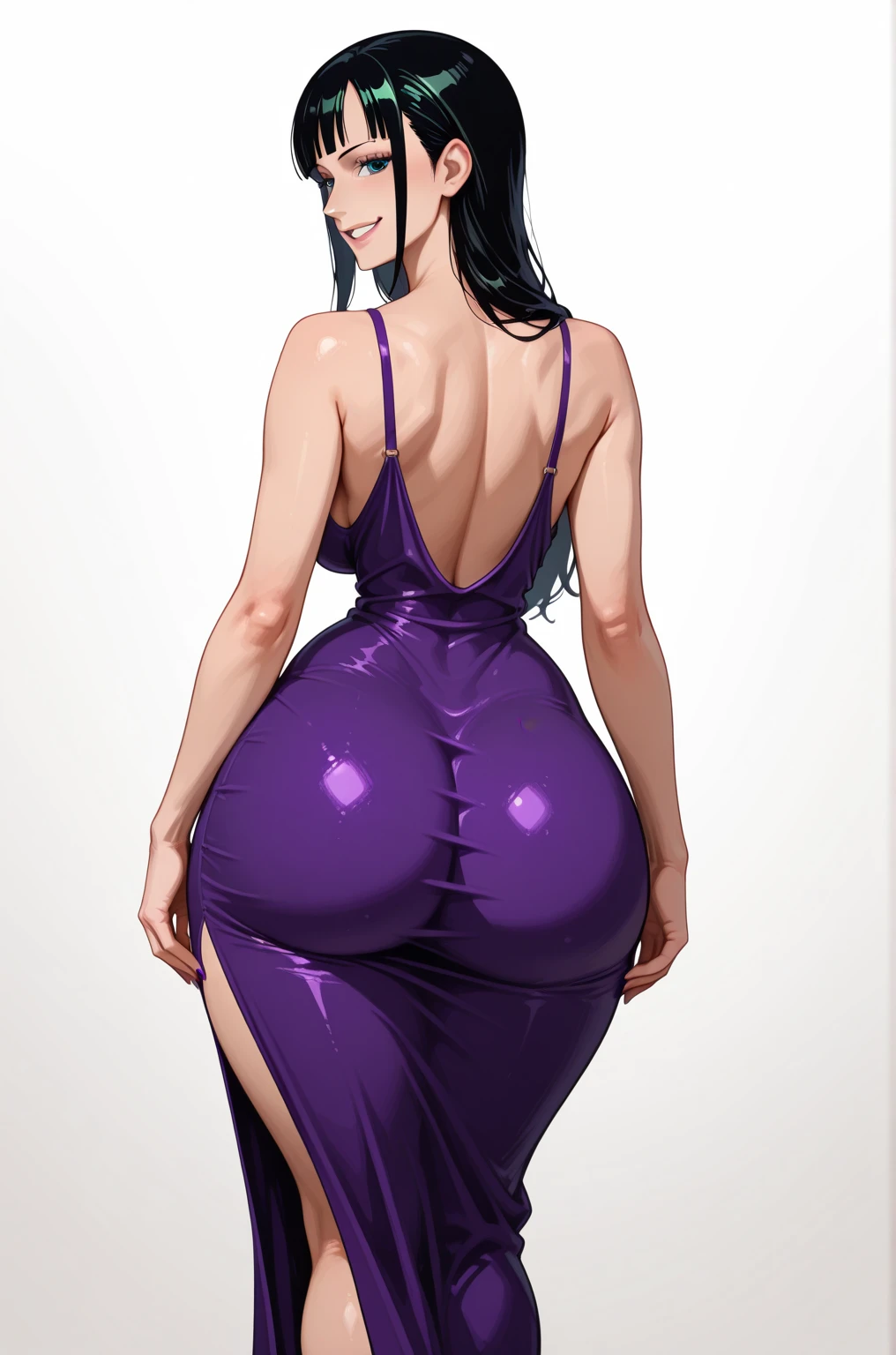Blue hair, Solo, nakedness, , no clothing on, 1woman, very curvy, huge breasts, massive ass, mature, smiling, long dark blue straight hair, blue eyes, purple dress, sexy , slit on the left side, dark brown skin, pretty face, seductive, slutty, gigantic breasts!!!!, top heavy, overweight, chubby, ginormous breasts!!!!, expanding breasts, out of proportion breasts, worlds biggest breasts in the world, big wide hips, big ass, big juicy ass, no bra, no bra, no shirt, , naked, no shirt, no clothing, huge areola, absurd size breasts, seductive, High quality , pink areola , pink nipple,OPPAI RATIO!!!!, ((((OPPAI)))), biggest breasts, colossal breasts!!!!!, Fat oversized mega big obese breasts, blushing, long dark red hair, high quality, very beautiful, beautiful women,woman with a big breast and a big boob, thicc, curvy, oppai, commission for high res, fullbody commission, oppai proportions, full body!, very curvy, huge breasts, massive ass, mature, smiling, long blue straight hair, blue eyes, sexy , slit on the left side, pretty face, seductive, slutty, gigantic breasts!!!!, top heavy, overweight, chubby, expanding breasts, out of proportion breasts, worlds biggest breasts in the world, big wide hips, big ass, big juicy ass, no bra, no bra, no shirt, , naked, no shirt, no clothing, huge areola, absurd size breasts, seductive, High quality , pink areola , pink nipple, puffy , OPPAI RATIO!!!!, (OPPAI), biggest breasts, colossal breasts, Fat oversized mega big obese breasts, purple bra, purple underwear, purple lingerie
