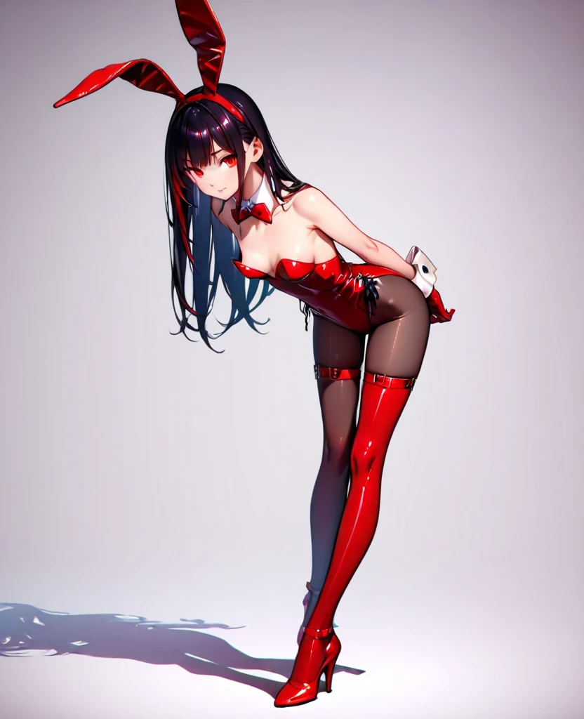 Ladybug and Cat Noir、1girl, Tall、(Angle from below:1.7), Embarrassed expression, (Red full-length suit)、(The chest is torn)、(torn abdomen)、(Hip part is torn)、(The legs are torn)、Black polka dots、The face is exposed、The shape of the chest is clearly visible、D-cup breasts、(covered nipples), (Covered navel)、cameltoe, Raising legs、Red and black polka dot eye mask、Twin tails、Dark Blue Hair、Slender、 girl、Ladybug,  ((close up crotch)), ((Caught in a spider&#39;s web)), Spider web、