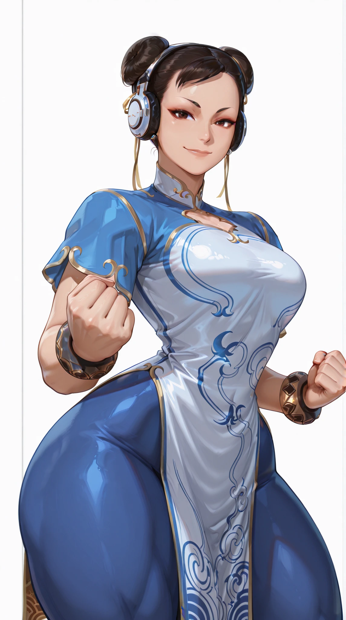 com, Chun Li, lustro, coxa fina, stiff nipple, sobrancelha grossa, Tight glutes, parte inferior das costas, mid chest, muito feliz, brown pantyhose, queda longa, Assalariado em roupas curtas, sexy, obra prima,