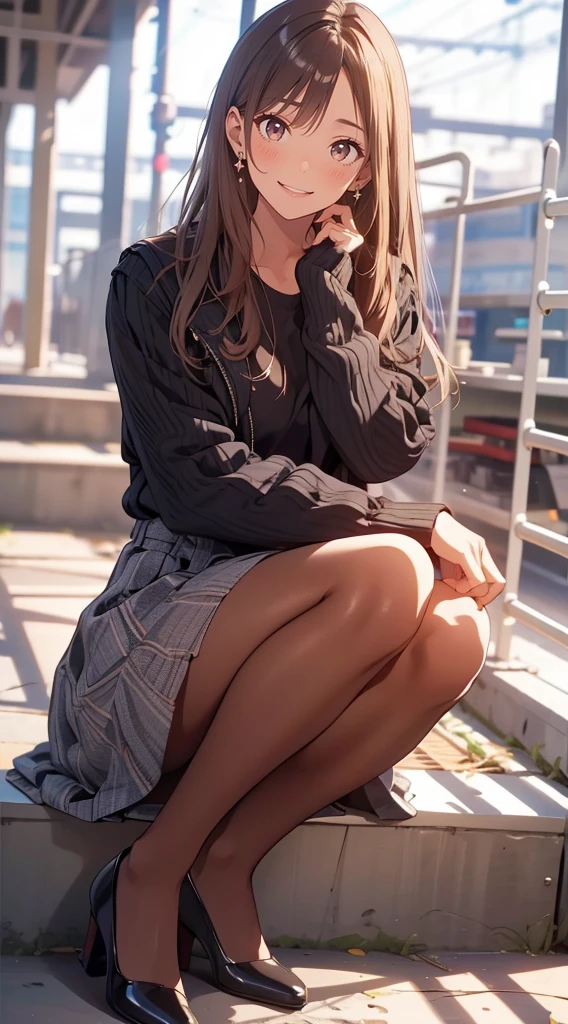 Jeune fille dans la rue