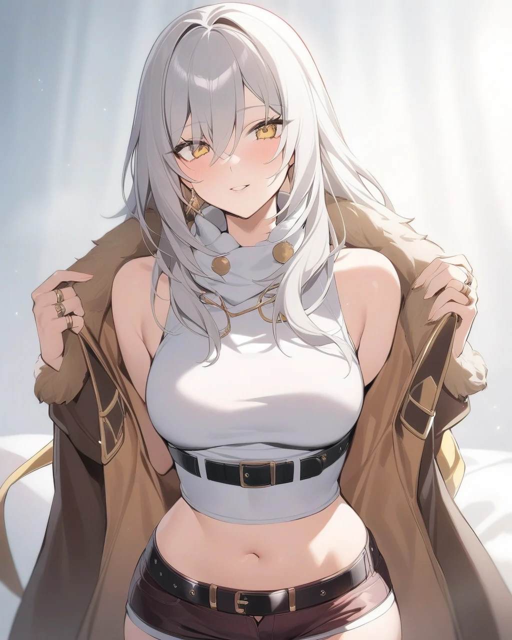 Masterpiece, Large Breasts,Chubby,、A serious face, Bunny girl