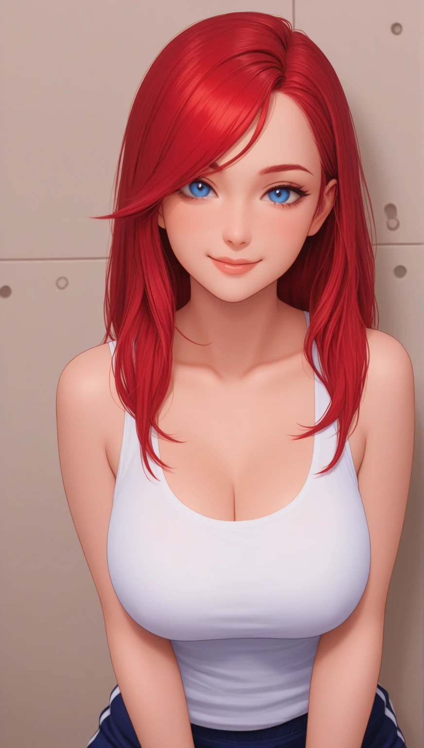 (8k, masterpiece), ultra high resolution, (realistic, photo-realistic), Bryce Dallas Howard, nurse costume, in the amusement park, giving a cute and sexy smile, delicate face, detailed skin, realistic skin details, visible pores,