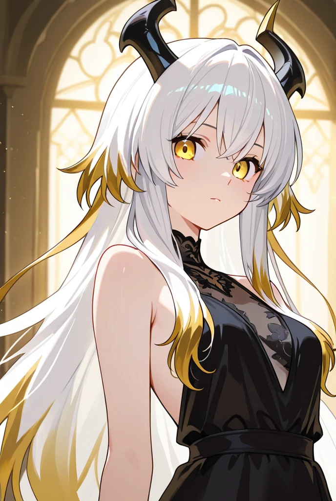 ((Best Quality, Masterpiece, perfect anatomy, detailed picture)), furry, 1woman, pantera, two tone skin, black body, gray fur, sexy, long white hair, ponytail hair, fluffy feline tail, yellow sclera, tribal tattoo, earrings, red blush, shy, in the ruins, portrait, illustration, gold necklace add_detail:1 ,gold bracelet add_detail:1, piercing in the navel, its silhouette has double exposure and the universe is observed add_detail:1