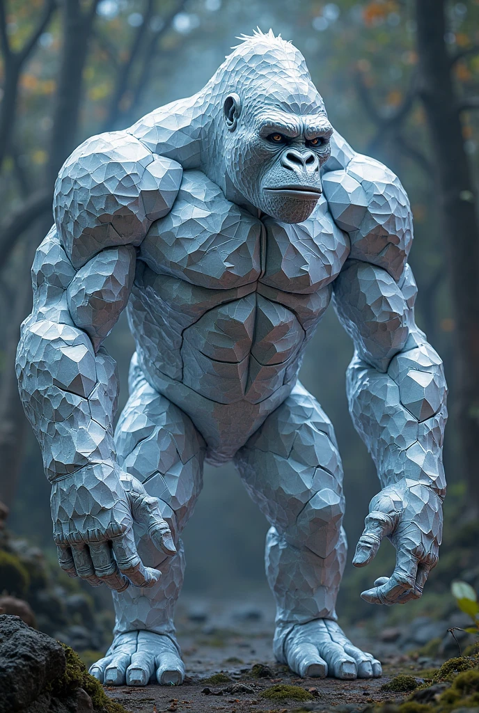 (masterpiece:1.2), best quality, a life size ultra realistic gorilla covered with ral-bubblewrap, stood on the pavement outside a suburb British semi-detached house <lora:ral-bubblewrap-sdxl:1>